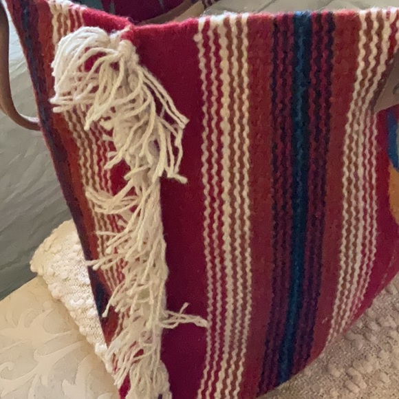 Will Southwest Leather and Wool Large Bag - Picture 4 of 15